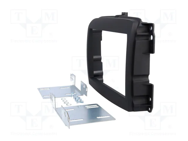 PER.PIC. Bastidor de montaje de radio para Fiat 500L 2012-> 2 DIN negro PER.PIC. Bastidor de montaje de radio para Fiat 500L 2012-> 2 DIN negro