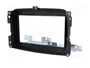 PER.PIC. Bastidor de montaje de radio para Fiat 500L 2012-> 2 DIN negro