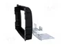 PER.PIC. Bastidor de montaje de radio para Fiat 500L 2012-> 2 DIN negro