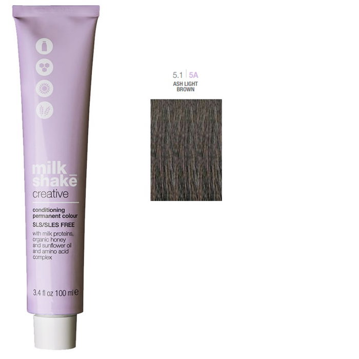 Milk Shake Creative Color 5.15A Light Brown Ash