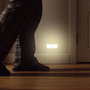 Je cherche une Idee Juego de 2 Lámparas LED con Sensor de Luz Blanca Cálida 3x7x2,5 cm