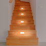 Je cherche une Idee Juego de 2 Lámparas LED con Sensor de Luz Blanca Cálida 3x7x2,5 cm