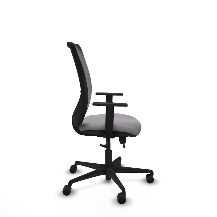 PIQUERAS Y CRESPO Silla de oficina Zulema Gris con mecanismo Sincro/Traslack PIQUERAS Y CRESPO Silla de oficina Zulema Gris con mecanismo Sincro/Traslack
