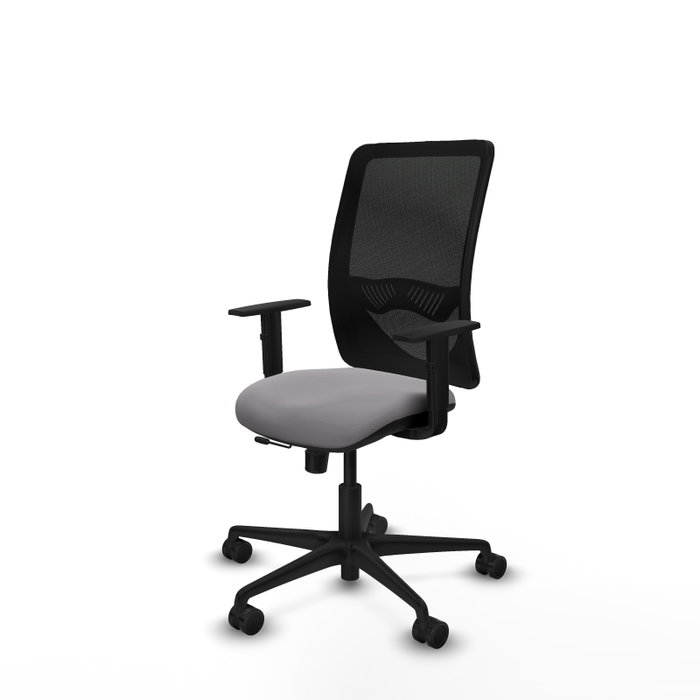PIQUERAS Y CRESPO Silla de oficina Zulema Gris con mecanismo Sincro/Traslack PIQUERAS Y CRESPO Silla de oficina Zulema Gris con mecanismo Sincro/Traslack
