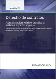 ARANZADI, Derecho de contratos, Xabier Basozabal Arrue - ARANZADI