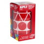 Apli Gomets Figuras Surtidas Rollo Rojo XL
