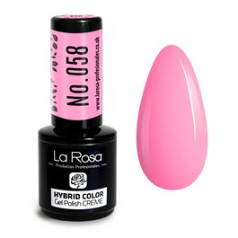 La Rosa Esmalte Semipermanente UV/LED Creme Nº 058 Rosa Bebé