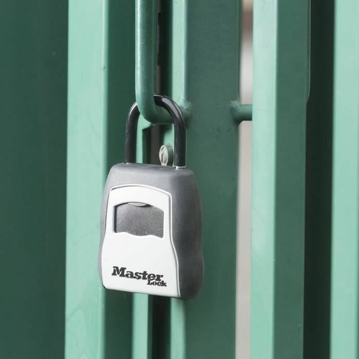 Master Lock Caja fuerte para llaves con combinación programable y manija