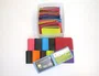 Portatarjetas de crédito PVC base opaca colores surtidos 30 unidades