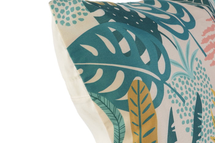 DKD Home Decor Cojín Multicolor Selva Set de 2
