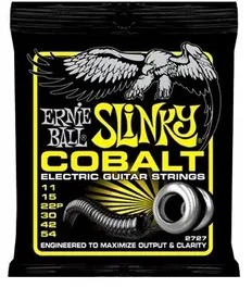 ERNIEBALL Juego Eléctrica S. Cobalt Beefy 11-54