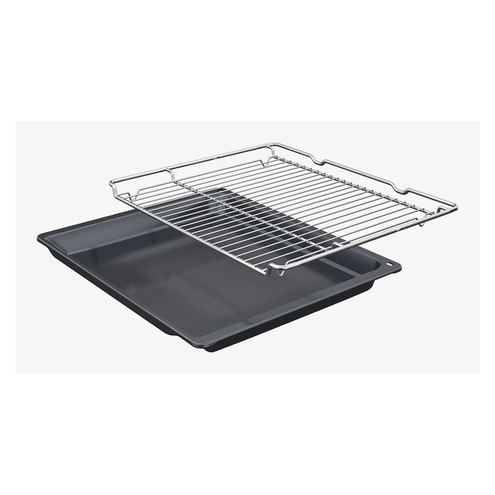 Siemens iQ700 Horno empotrable eléctrico CB734G1B1, 47L, Negro, Autolimpieza Catalítica e Hidrolítica, Puerta Fría, Clase A+