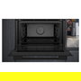 Siemens iQ700 Horno empotrable eléctrico CB734G1B1, 47L, Negro, Autolimpieza Catalítica e Hidrolítica, Puerta Fría, Clase A+
