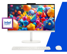HP OmniStudio All-in-One 24-cu0044ns Intel Core 5 120U 16 GB 512 GB SSD Blanco
