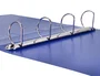 Liderpapel Carpeta 4 Anillas 40 mm Polipropileno Din A4 Azul Translucido