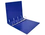 Liderpapel Carpeta 4 Anillas 40 mm Polipropileno Din A4 Azul Translucido