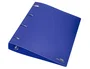 Liderpapel Carpeta 4 Anillas 40 mm Polipropileno Din A4 Azul Translucido