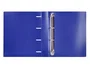Liderpapel Carpeta 4 Anillas 40 mm Polipropileno Din A4 Azul Translucido
