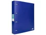 Liderpapel Carpeta 4 Anillas 40 mm Polipropileno Din A4 Azul Translucido