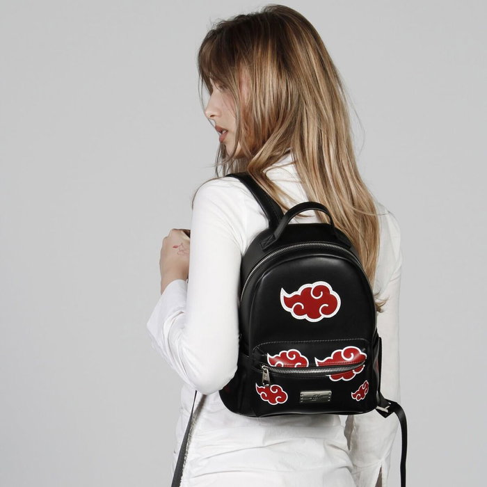 Naruto Mochila Heady Clouds Negro Naruto Mochila Heady Clouds Negro