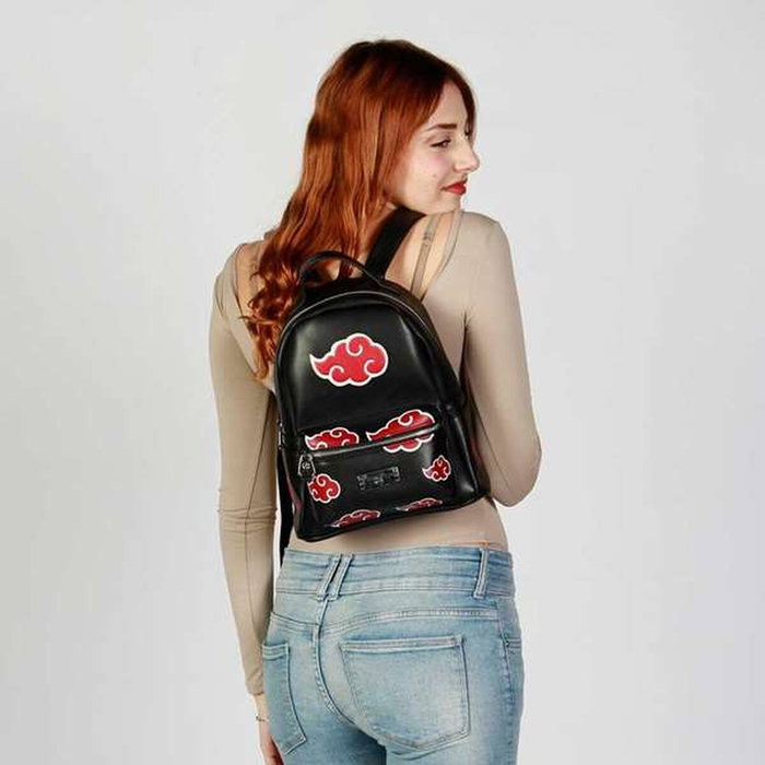 Naruto Mochila Heady Clouds Negro Naruto Mochila Heady Clouds Negro