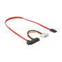 DeLOCK Cable SAS SFF-8482 + Alimentación a SATA 7 Pin, 0,5 m