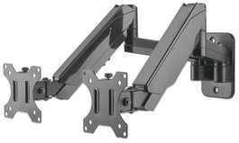 Manhattan Tv & Monitor Mount, Wall, Full Motion (Gas Spring), 2