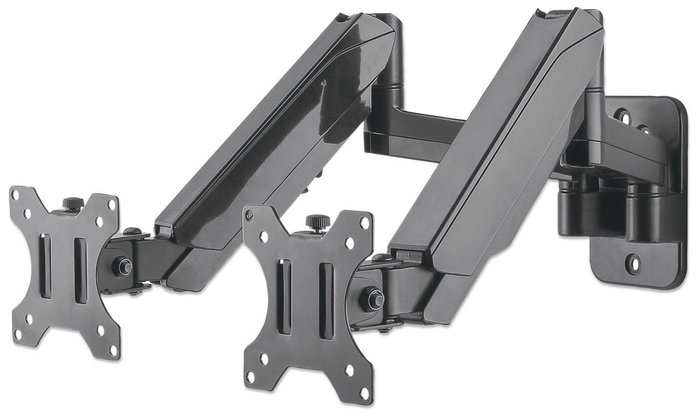 Manhattan Tv & Monitor Mount, Wall, Full Motion (Gas Spring), 2 Manhattan Tv & Monitor Mount, Wall, Full Motion (Gas Spring), 2