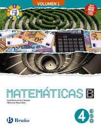 BRUÑO, Matemáticas 4 B ESO 3 volúmenes Proyecto 5 etapas - Arias Cabezas, José María