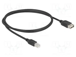 DeLOCK 81530 Cable USB 2.0 de USB Tipo B macho a USB Tipo A hembra, 1 m