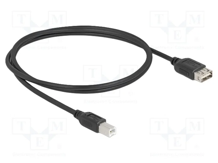 DeLOCK 81530 Cable USB 2.0 de USB Tipo B macho a USB Tipo A hembra, 1 m DeLOCK 81530 Cable USB 2.0 de USB Tipo B macho a USB Tipo A hembra, 1 m
