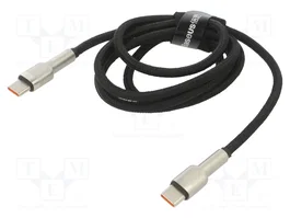 Baseus Cafule Cable USB-C a USB-C 100W 1m Negro