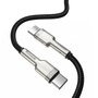 Baseus Cafule Cable USB-C a USB-C 100W 1m Negro