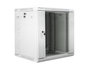Lanberg Armario rack de pared de doble sección 12U 600x600 mm Gris