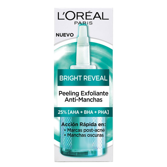 L'Oréal Paris BRIGHT REVEAL NIACINAMIDA exfoliante anti-manchas 25 ml