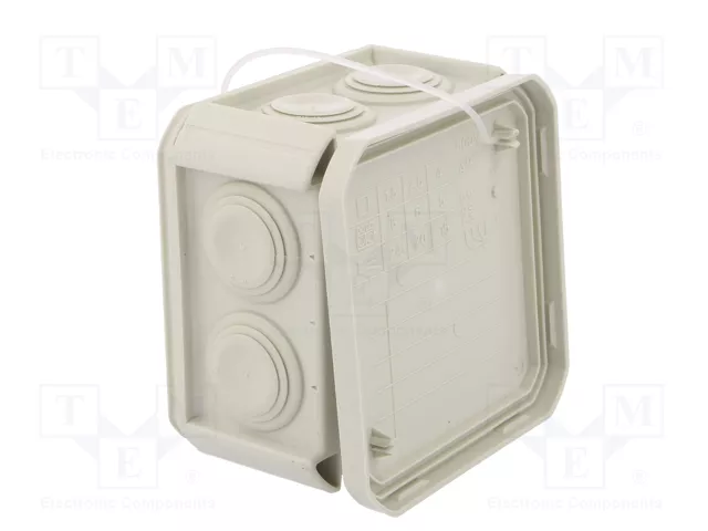 OBO BETTERMANN Caja de conexiones T 40 Gris Claro OBO BETTERMANN Caja de conexiones T 40 Gris Claro