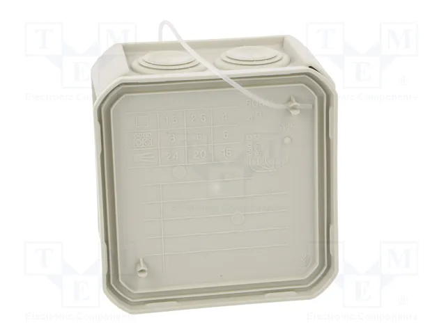 OBO BETTERMANN Caja de conexiones T 40 Gris Claro OBO BETTERMANN Caja de conexiones T 40 Gris Claro
