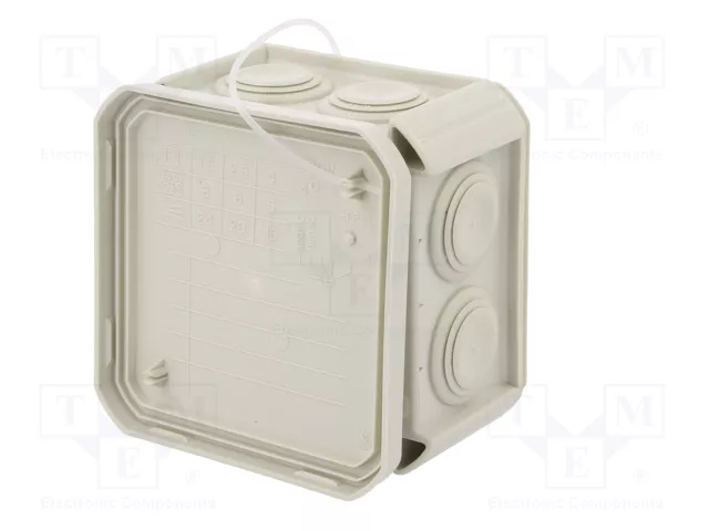 OBO BETTERMANN Caja de conexiones T 40 Gris Claro OBO BETTERMANN Caja de conexiones T 40 Gris Claro