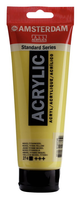 Amsterdam Amsterdam Standard Series Amarillo Níquel Titanio 274 Amsterdam Amsterdam Standard Series Amarillo Níquel Titanio 274