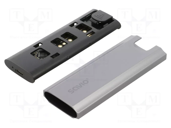 SAVIO Carcasa de disco M.2 USB 3.0 Gris SAVIO Carcasa de disco M.2 USB 3.0 Gris