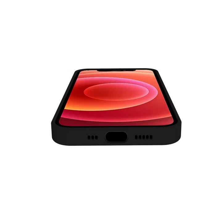 Celly Funda para Apple iPhone 13 Pro 15.5 cm (6.1") - Protectora, Resistente a Golpes y Caídas, de TPU y Silicona, Color Negro