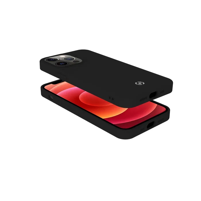 Celly Funda para Apple iPhone 13 Pro 15.5 cm (6.1") - Protectora, Resistente a Golpes y Caídas, de TPU y Silicona, Color Negro