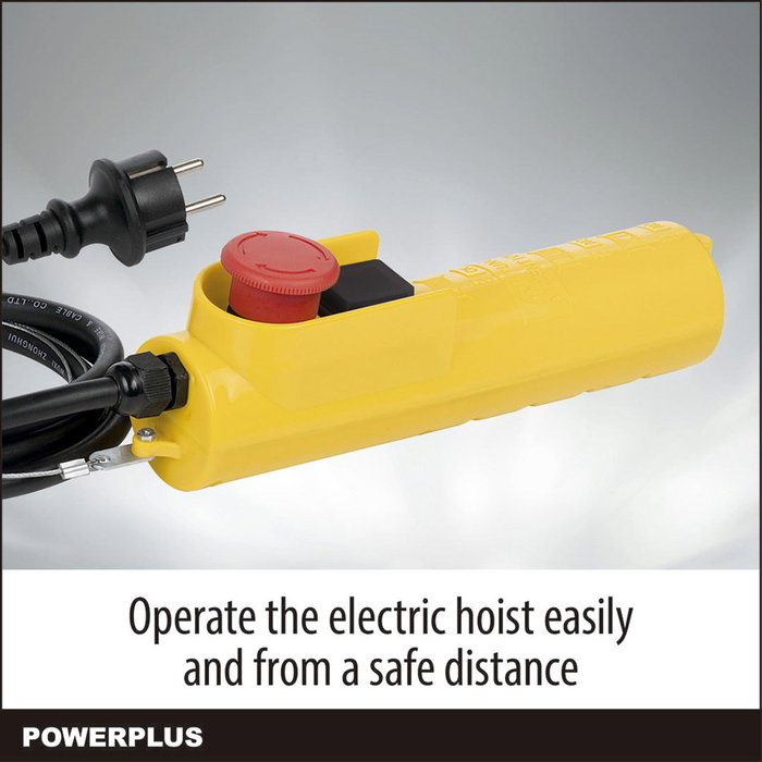 Powerplus Polipasto eléctrico 500 W 100/200 kg Powerplus Polipasto eléctrico 500 W 100/200 kg