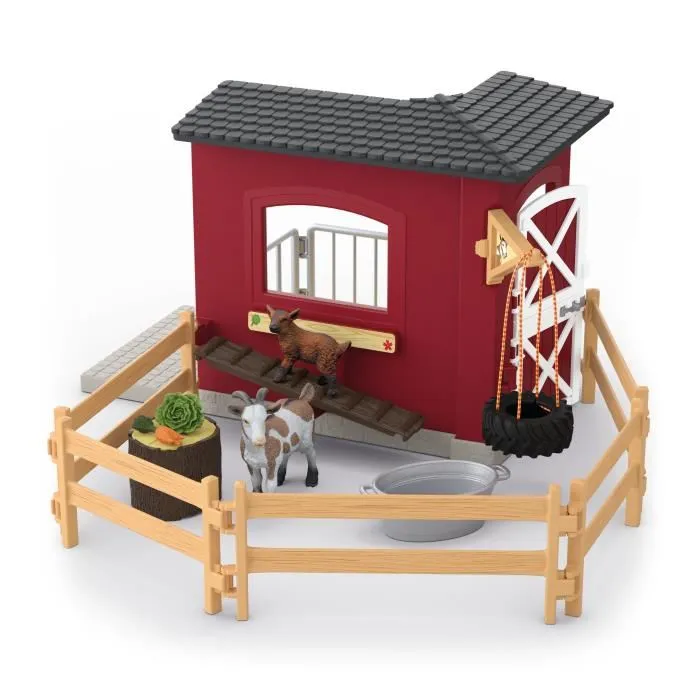 Schleich 42726 Figura de mesa de cabra de Farm World
