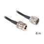 DeLOCK Cable de antena coaxial LMR195 N macho a N hembra 6 m