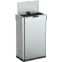 Kitchen Move Cubo de basura automático de cocina, 70 litros, acero inoxidable con borde - AABKJ34932