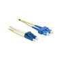 DeLOCK 84802 Cable de fibra óptica LC Duplex a SC Duplex Singlemode OS2 5 m