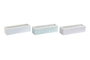 DKD Home Decor Caja de Infusiones Scandi en Verde y Azul, MDF y Cristal, 30x9x8 cm