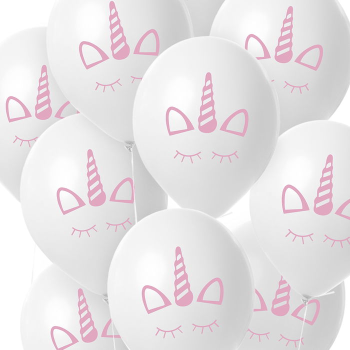 Party Time Juego De 10 Globos Unicornio Party Time Decoración Original Para Fiestas