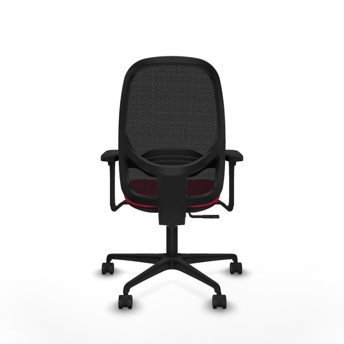 PIQUERAS Y CRESPO Silla de oficina Cilanco con mecanismo Sincro, Rojo y Negro PIQUERAS Y CRESPO Silla de oficina Cilanco con mecanismo Sincro, Rojo y Negro